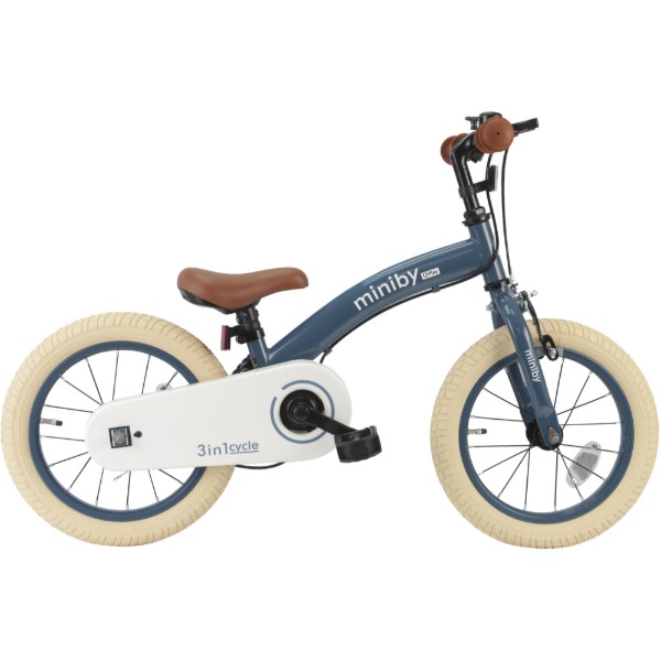 Фото - Двоколісний велосипед Qplay Miniby 3в1 Greyish-Blue (CB01MiniByGreyish-Blue)
